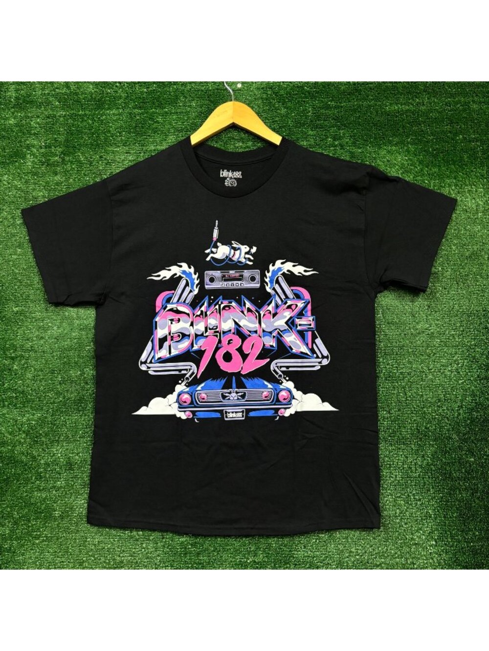 Blink-182 Midnight Highway Punk Rock Band T-Shirt Size Large